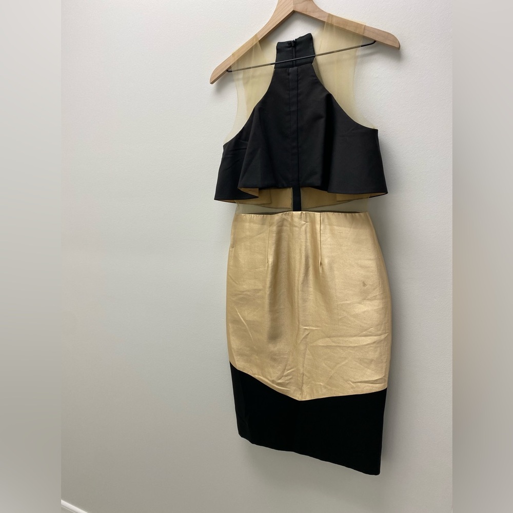 Peggy Hartanto Black and Gold women dress